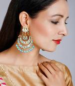 Enamel Chand Earrings