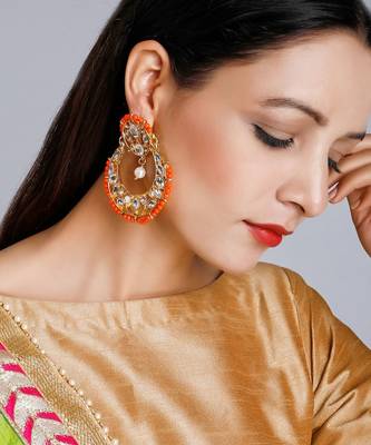 Kundan Chand Earrings 1