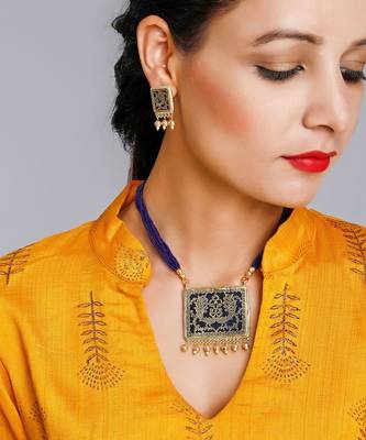 Thewa Kundan Neckpiece 1