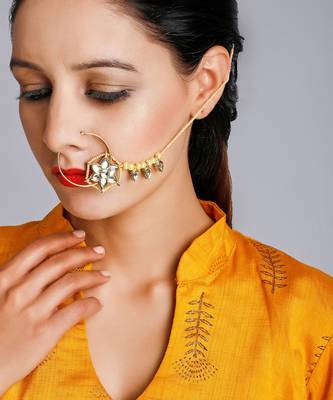 Kundan Nose Ring 1