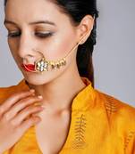 Kundan Nose Ring
