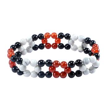 Multicolor Carnelian Bracelets 1