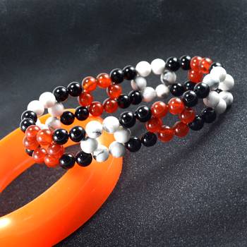 Multicolor Carnelian Bracelets 3