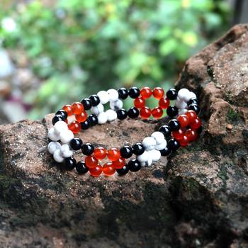 Multicolor Carnelian Bracelets 4