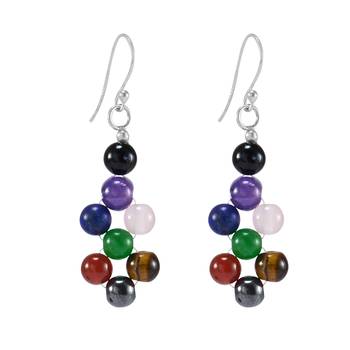 Multicolor Onyx Earrings 1