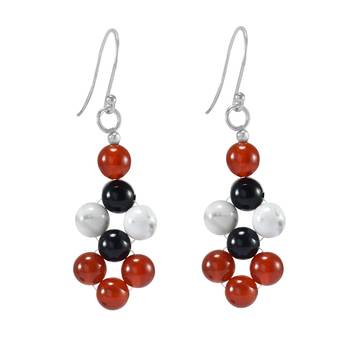 Multicolor Onyx Earrings 1
