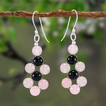 Multicolor Onyx Earrings 2