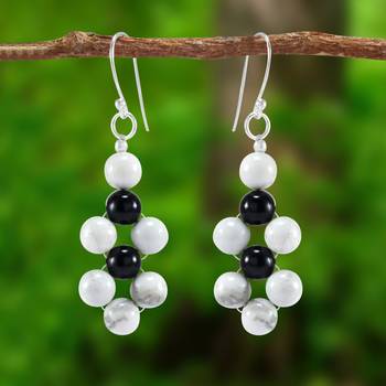 Multicolor Onyx Earrings 2