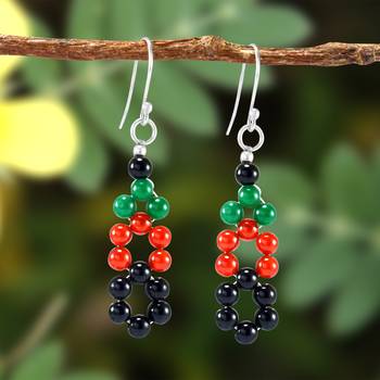 Multicolor Onyx Earrings 3