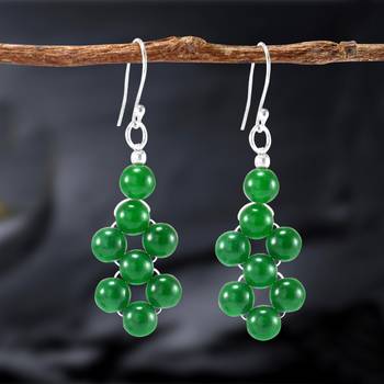 Green Onyx Earrings 3
