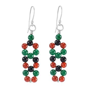 Multicolor Carnelian Earrings 1