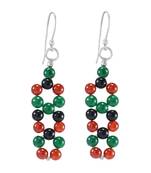 Multicolor Carnelian Earrings