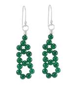 Green Onyx Earrings