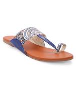 Women Ethnic Diva Print Kolhapuri Shoes