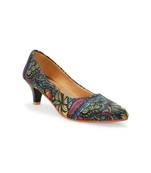 Women Ethnic Mix Fruit Kitten Heels Shoes