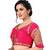 Pink Women'S Embroidered Santoon Silk Blouse
