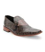 Men Ethnic Black And Gold Loafers Shoes