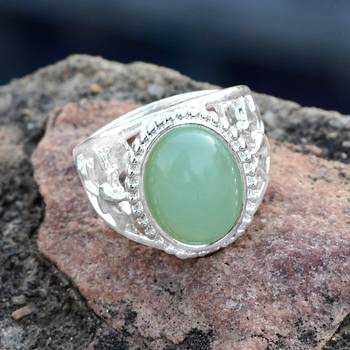 Green Crystal Rings 3