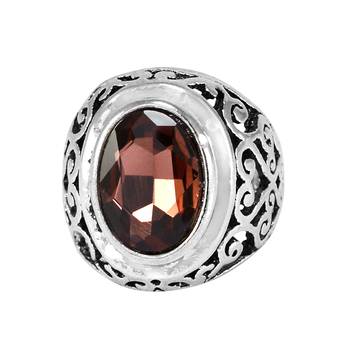 Purple Crystal Rings 1