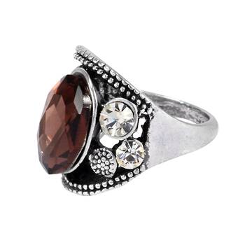 Multicolor crystal rings 2