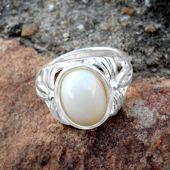 White crystal rings 4