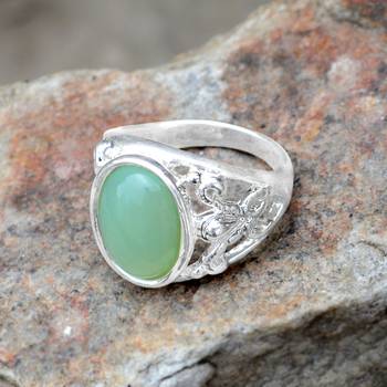 Green Crystal Rings 4