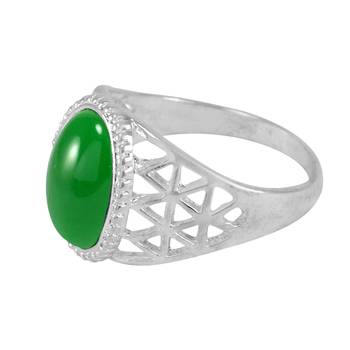 Green Crystal Rings 1