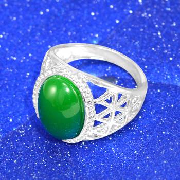 Green Crystal Rings 3