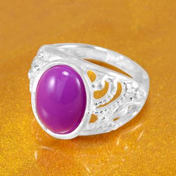 Purple Crystal Rings 4