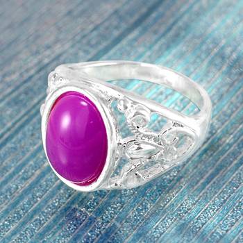 Purple Crystal Rings 3