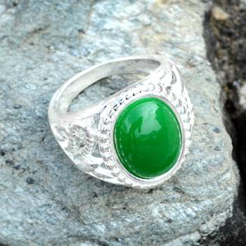 Green Crystal Rings 3