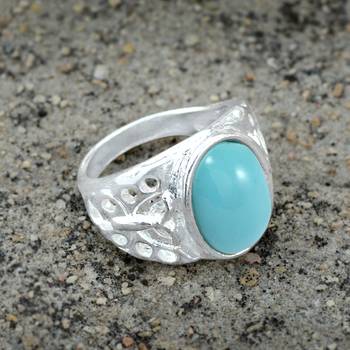 Blue Crystal Rings 4