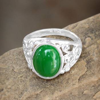 Green Crystal Rings 3