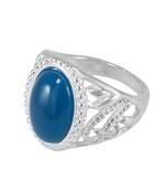 Blue Crystal Rings