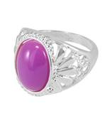 Purple Crystal Rings