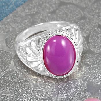 Purple Crystal Rings 4