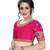 Pink  Women'S Embroiderey Santoon Silk Blouse