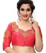 Pink Women'S Embroiderey Santoon Blouse