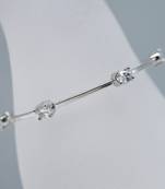 White bangles-and-bracelets