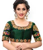 Green Women'S Embroiderey Santoon Blouse