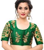 Green Women'S Embroiderey Santoon Blouse