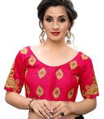 Pink Women'S Embroiderey Santoon Blouse