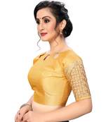 Golden Women'S Embroiderey Santoon Silk Blouse