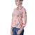 Pink printed cotton cotton-tops