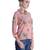 Pink printed cotton cotton-tops