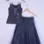 Everwillow  Girl Blue Lahenga Choli Set