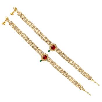 Maroon Anklets 1