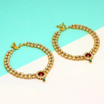 Maroon Anklets 4