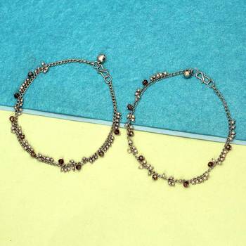 Purple anklets 1