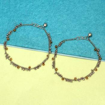 Yellow anklets 1